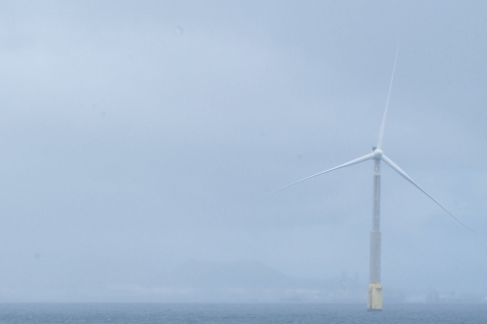 La lluvia sobre Las Palmas de Gran Canaria.