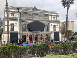 El escenario para la elección del cartel para el Carnaval de Las Palmas de Gran Canaria 2026.