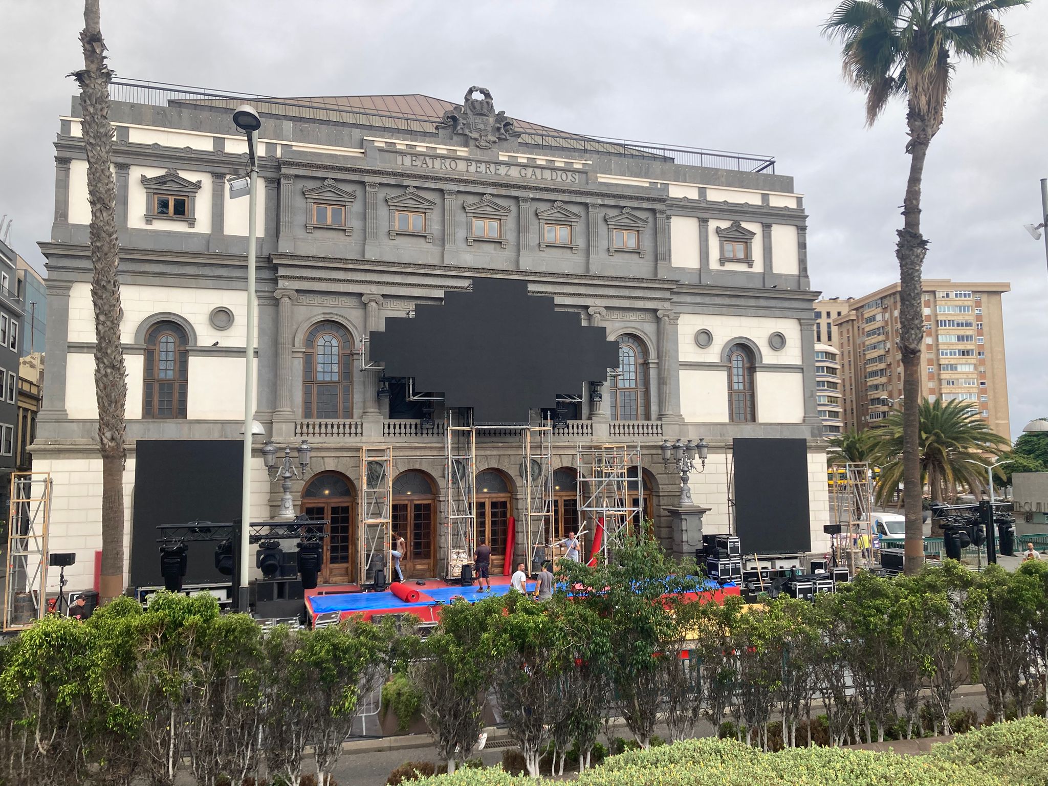 El escenario para la elección del cartel para el Carnaval de Las Palmas de Gran Canaria 2026.