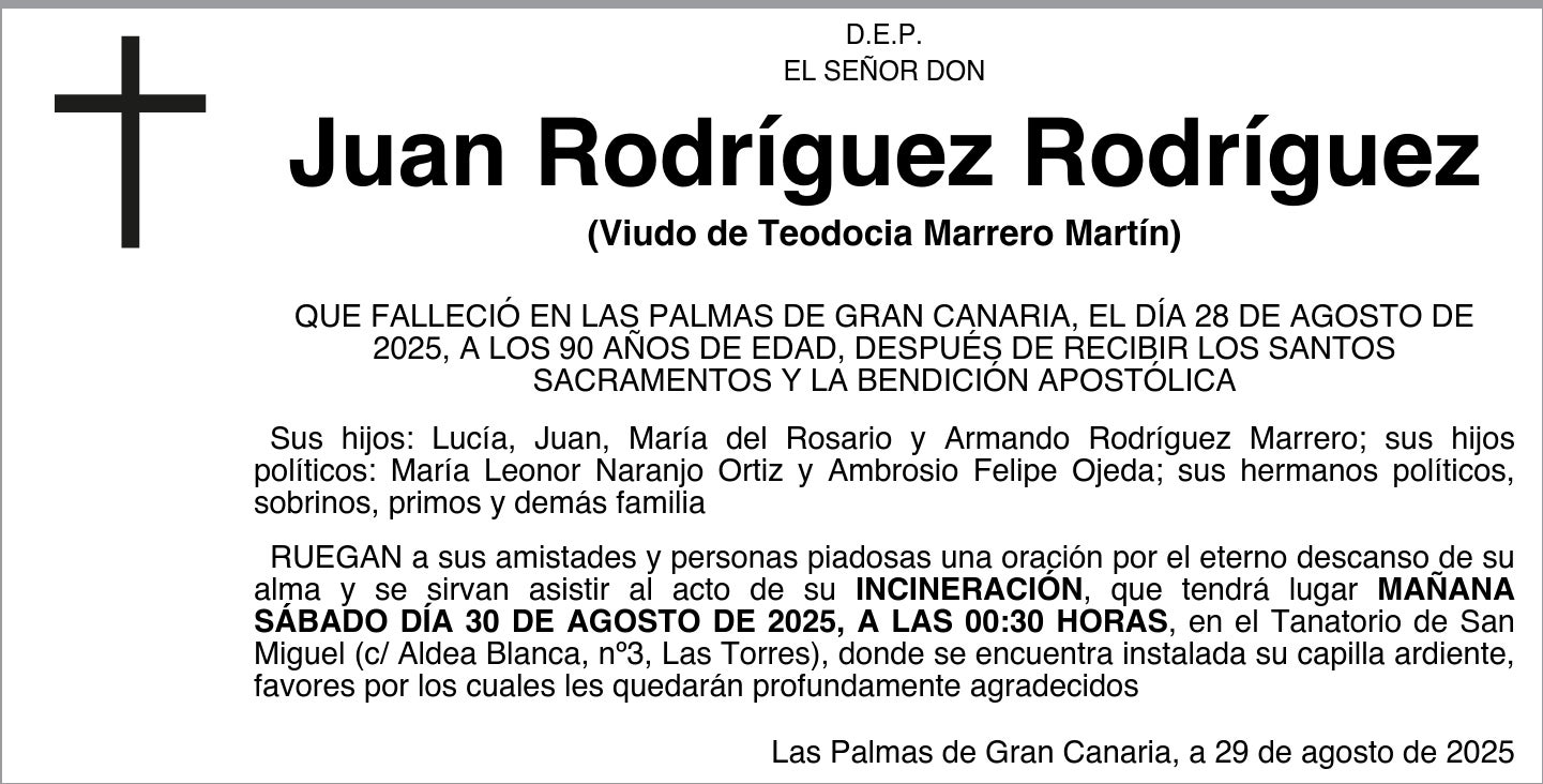 Juan Rodríguez Rodríguez