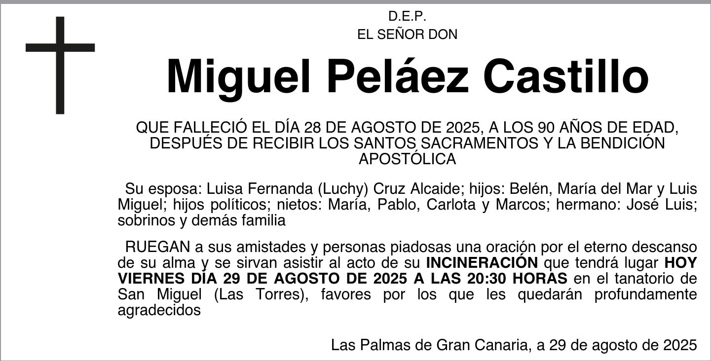 Miguel Peláez Castillo