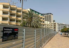 Zona de Playa del Inglés enmarcada en el plan de renovación urbanística.