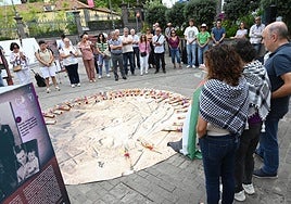 Momento del acto celebrado hoy en Arucas.