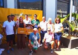 Imagen de los premiados en Maspalomas.
