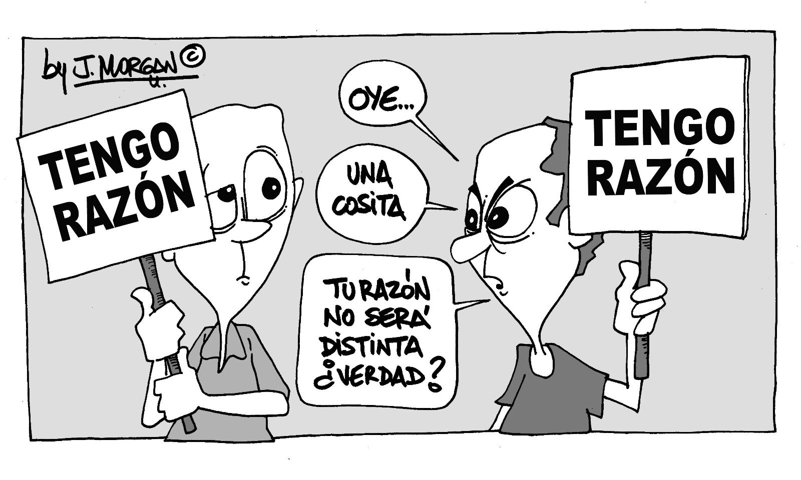 La viñeta de Morgan de este sábado 30 de agosto
