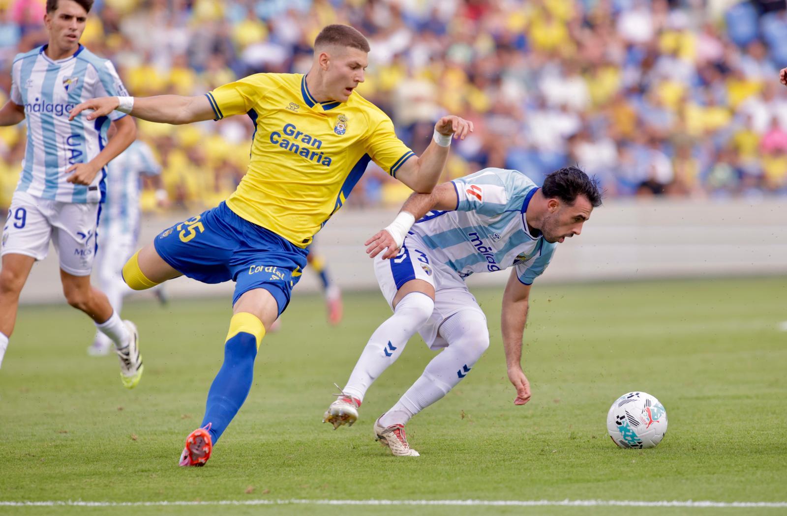 UD Las Palmas - Málaga CF, en imágenes