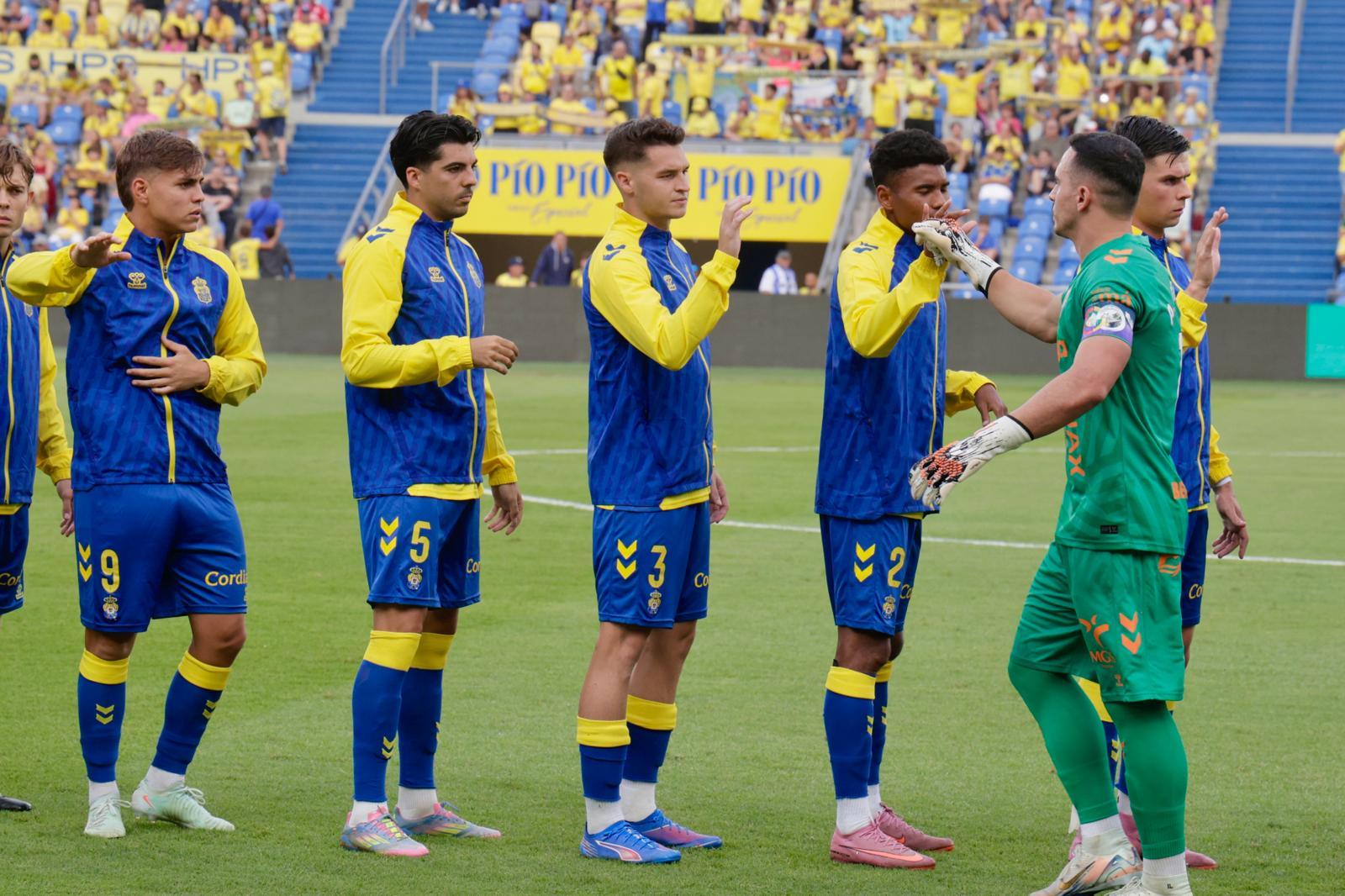 UD Las Palmas - Málaga CF, en imágenes