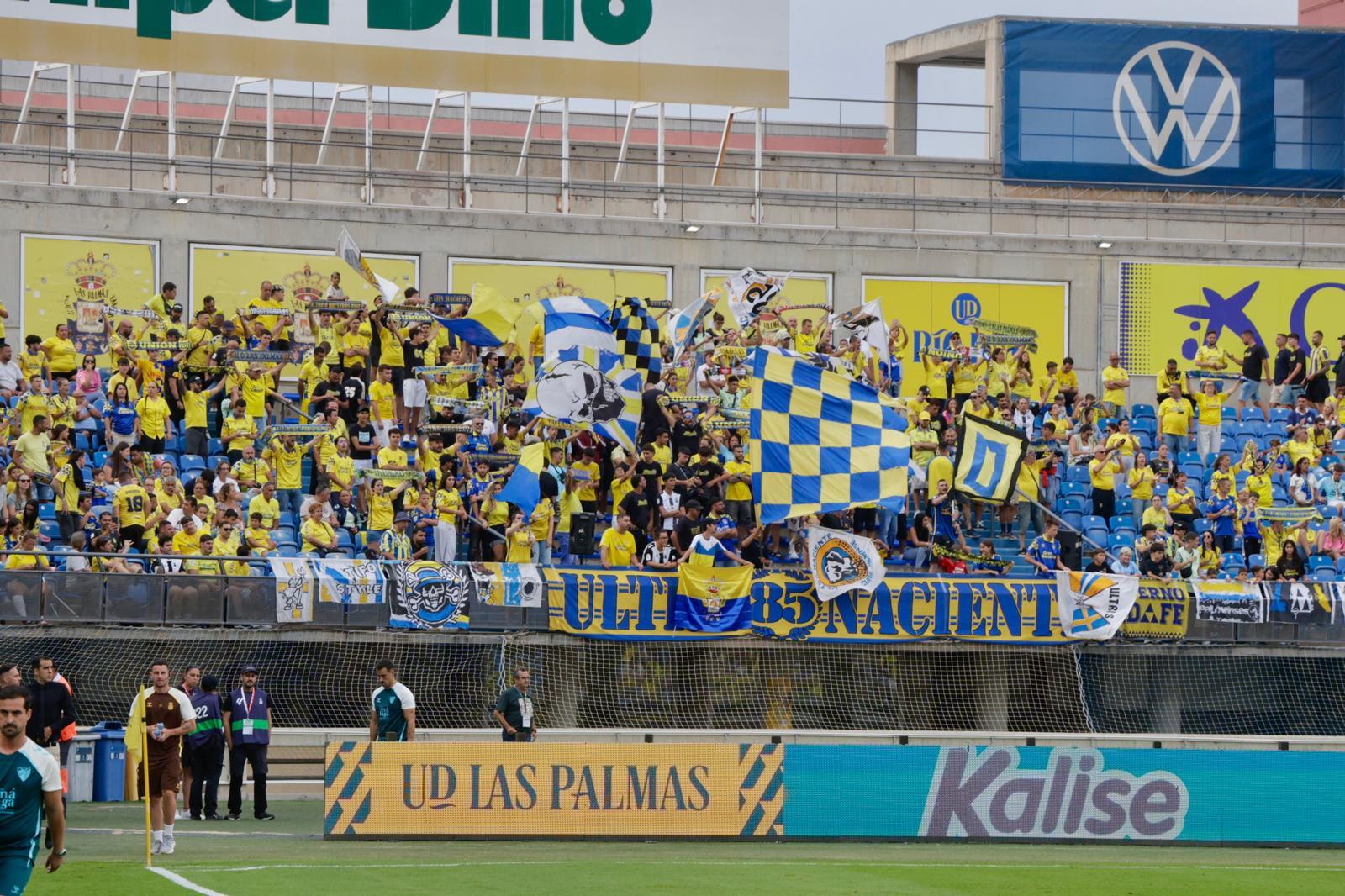 UD Las Palmas - Málaga CF, en imágenes