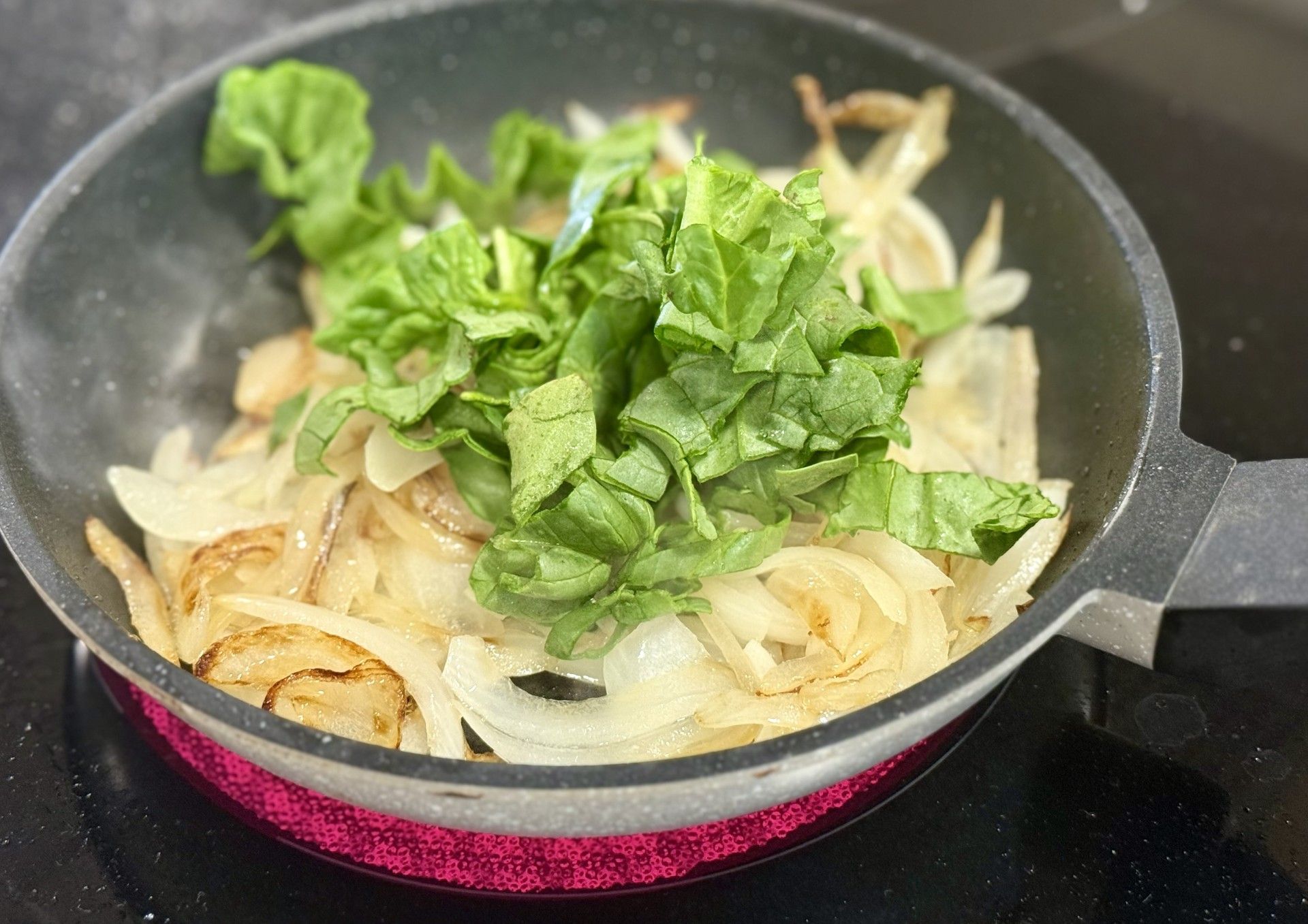 Añadimos las espinacas