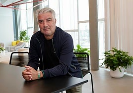 Imagen de Víctor Afonso en la redacción de CANARIAS7.