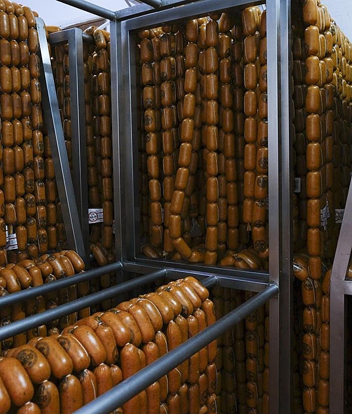 Imagen secundaria 2 - Los Nueces: cinco generaciones de tradición choricera en Teror