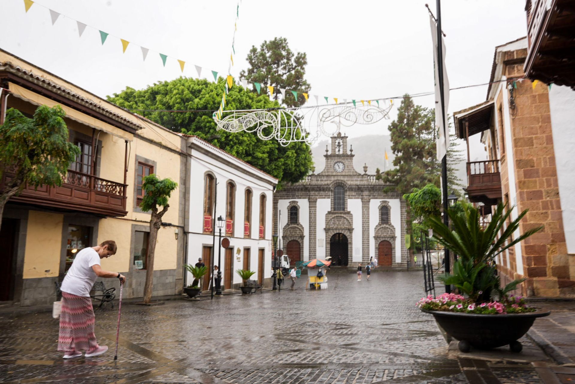 Teror se prepara para las Fiestas del Pino 2025