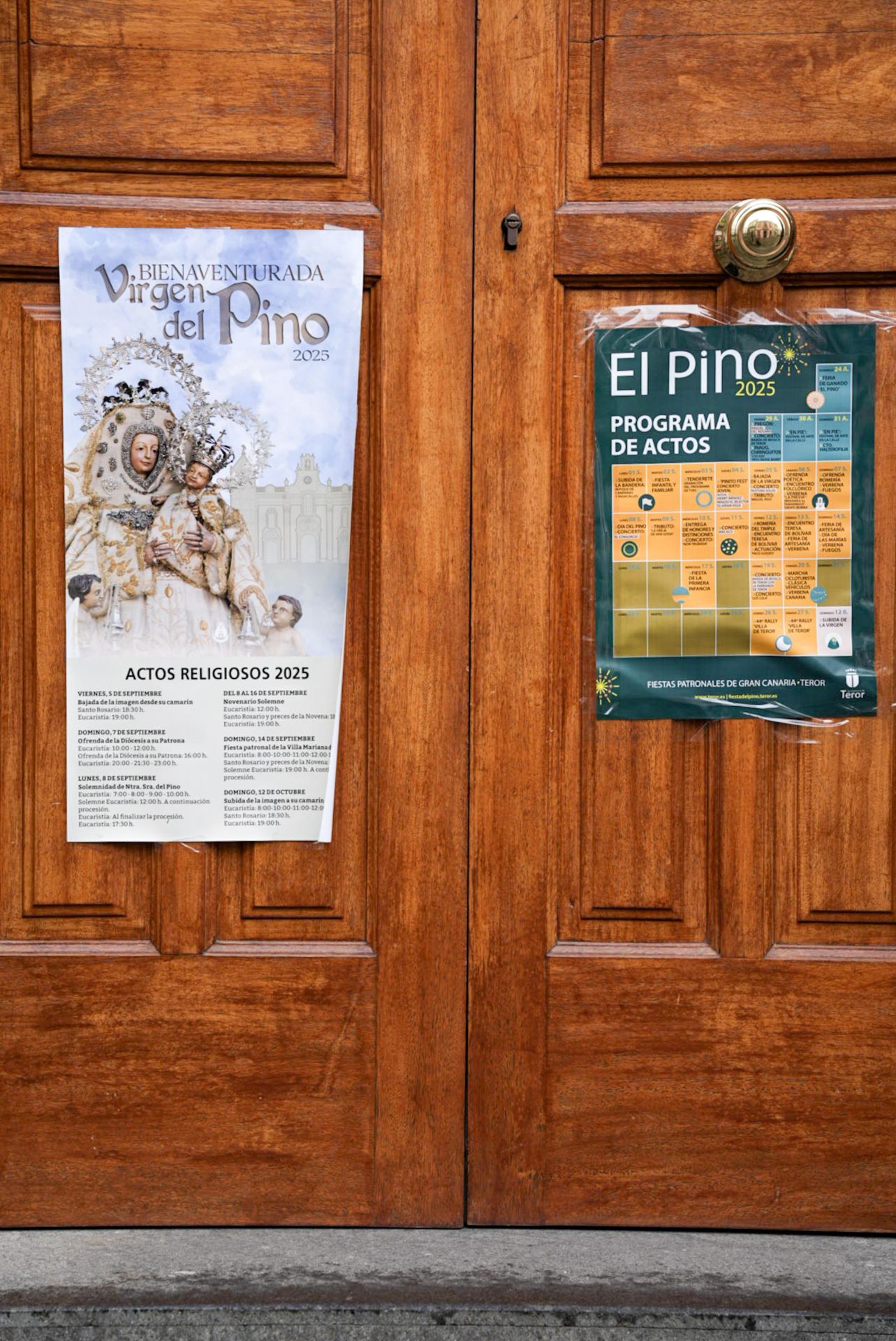 Teror se prepara para las Fiestas del Pino 2025