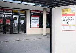 Imagen de archivo de una oficina de empleo.