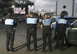 Agentes de la Policía Local de Tinajo.
