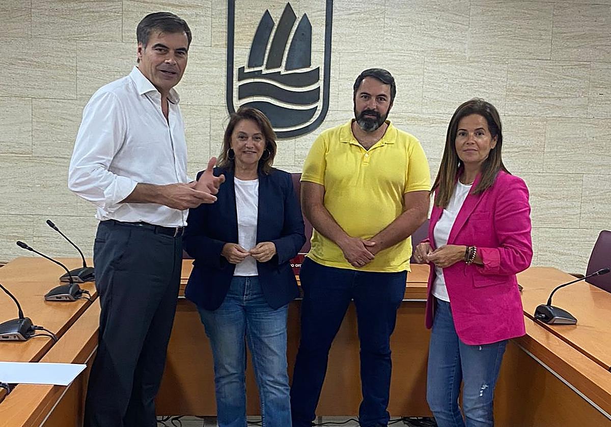 Concejales capitalinos del PP.