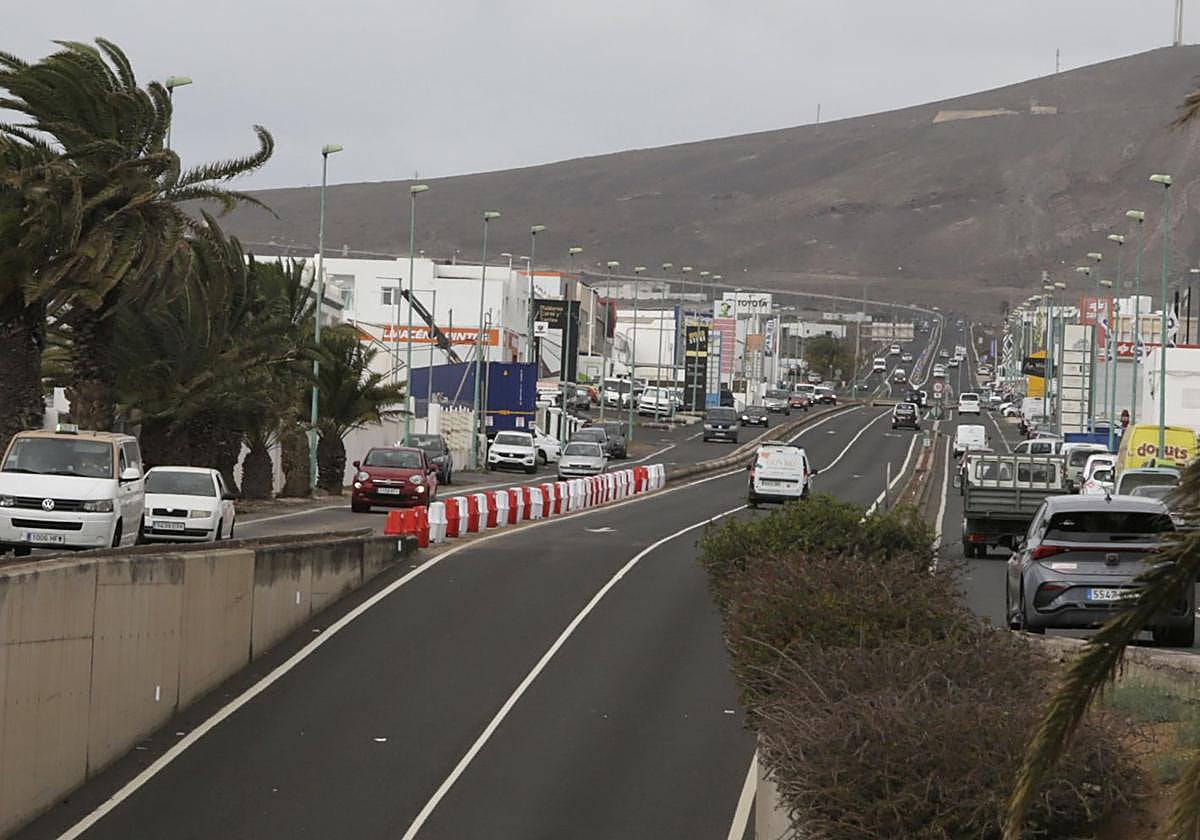 Imagen de archivo del barrio de Argana Alta en Arrecife.