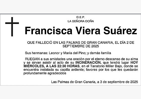 Francisca Viera Suárez