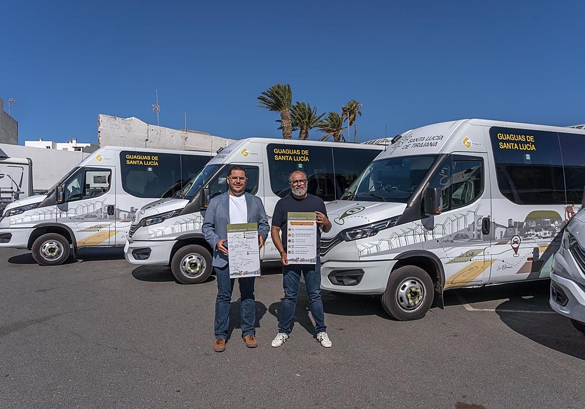 SAnta Lucía anuncia cambios en los horarios y rutas de su servicio público de guaguas.