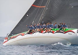 Imagen de la embarcación que batió el récord.