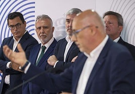 Un protocolo sella el compromiso del Estado para garantizar la financiación del tren de Gran Canaria