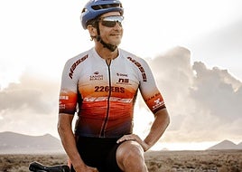 Iván Raña, en Lanzarote.