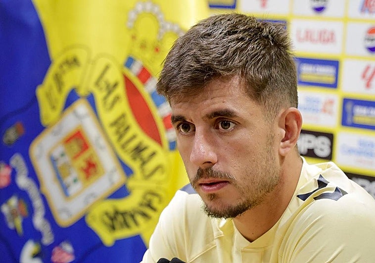 Manu Fuster, este jueves en su comparecencia pública en Barranco Seco.