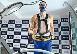 Reconocimiento médico Nico Brussino.