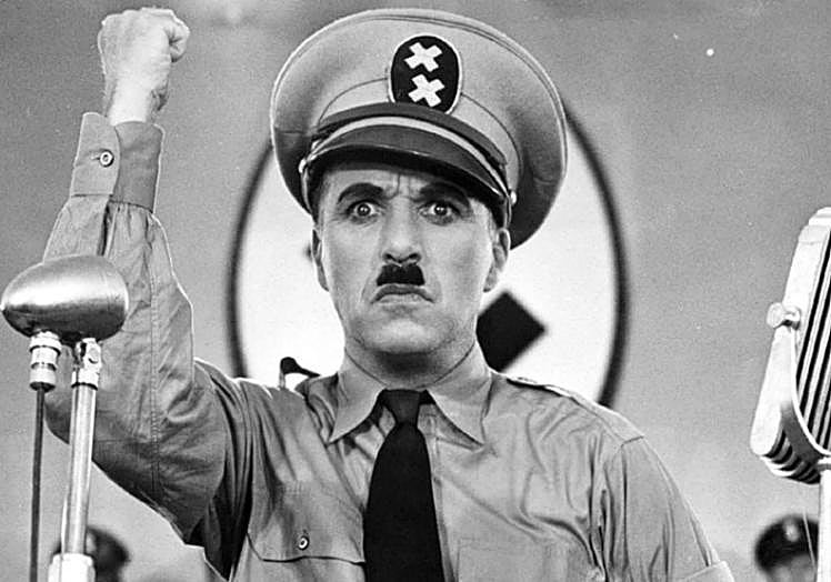 'El Gran Dictador', de Chaplin.