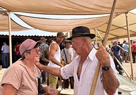 Un momento de la apañada, celebrada este sábado.