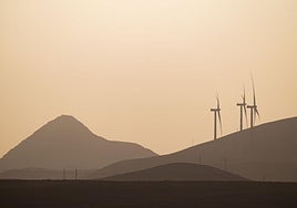 Imagen de archivo de un episodio de calima.