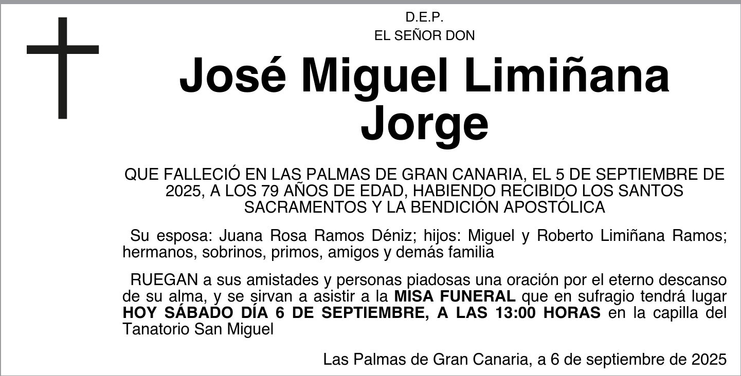 José Miguel Limiñana Jorge