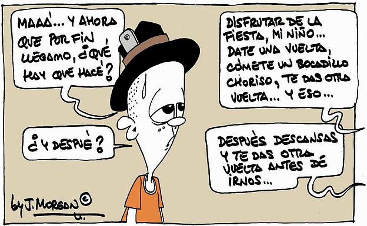 La viñeta de Morgan de este lunes 8 de septiembre