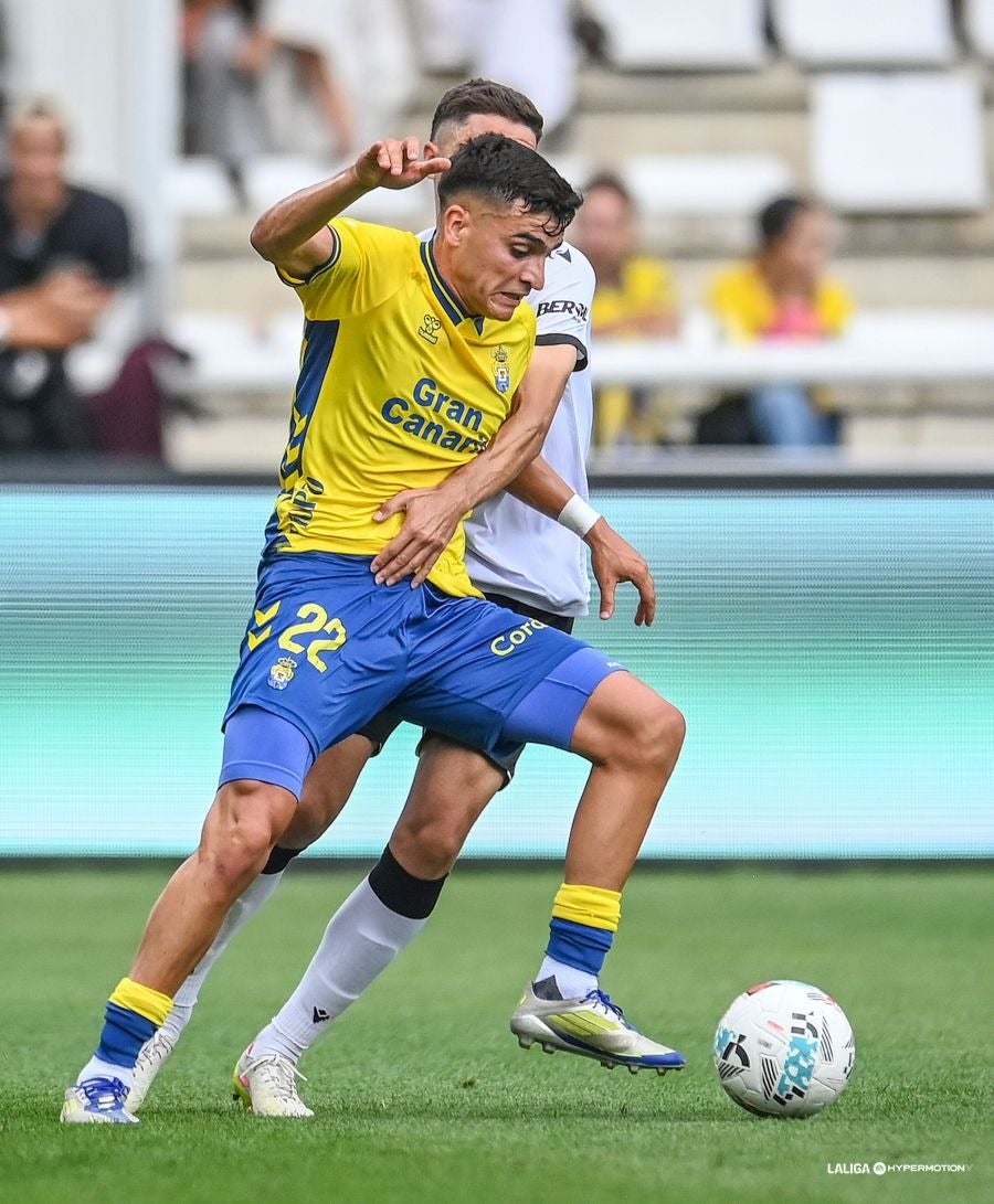 Las mejores imágenes del duelo Burgos-UD Las Palmas