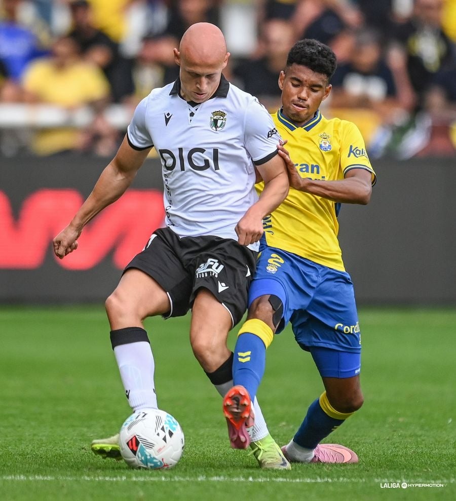 Las mejores imágenes del duelo Burgos-UD Las Palmas