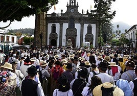 Imágenes de la romería del Pino.