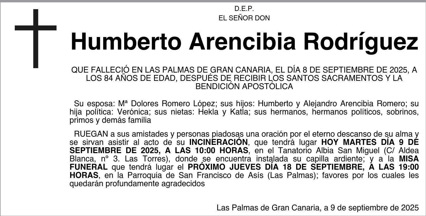 Humberto Arencibia Rodríguez