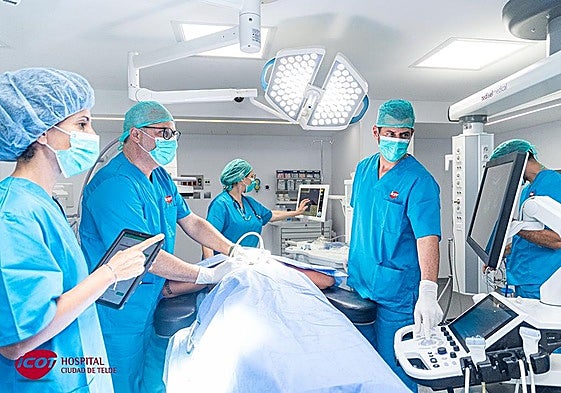 Quirófano. Unidad del dolor.