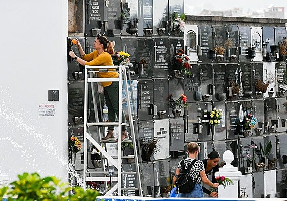 Imagen de archivo de un cementerio.