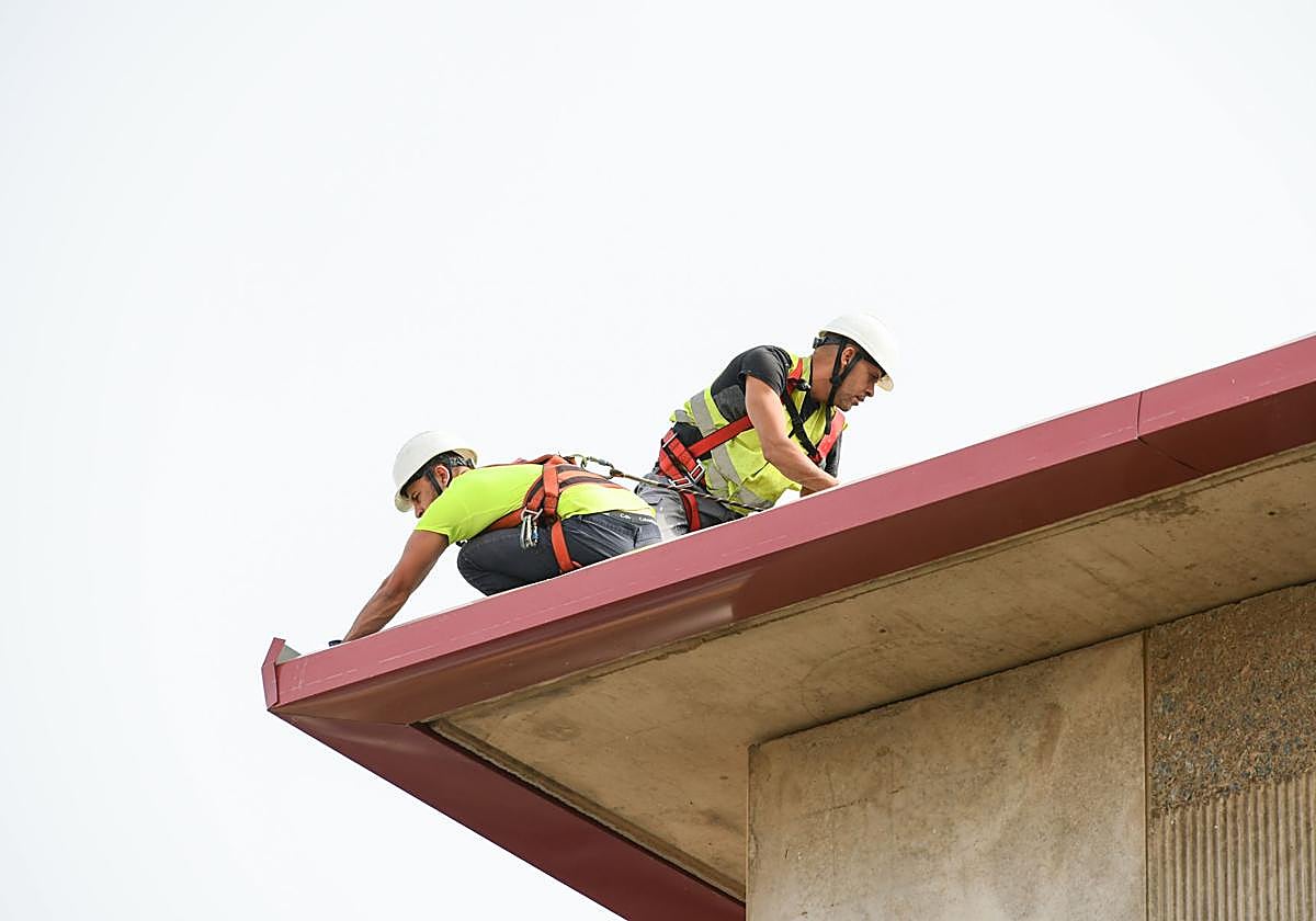 Imagen de anteriores obras de rehabilitación de viviendas en La Paterna.