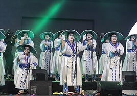 Las Faltonas, actuando en Arrecife en febrero pasado.
