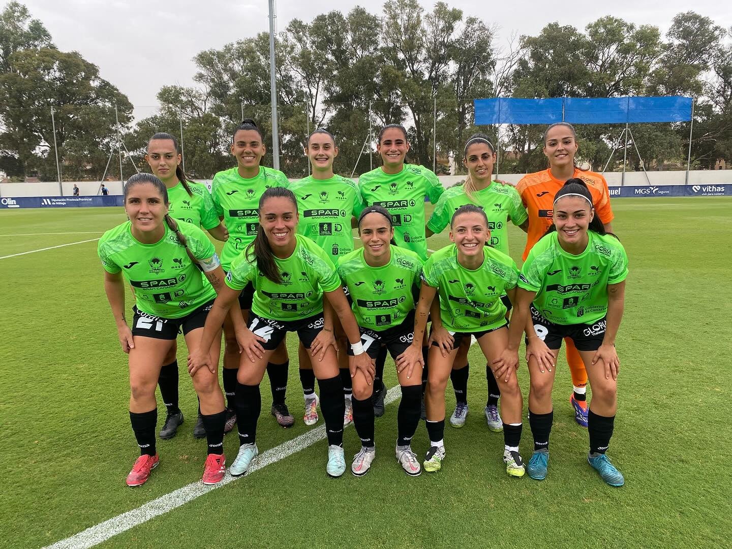 Imagen de la plantilla del Femarguín, que se impuso en la Copa al Juan Grande.