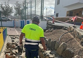 Trabajos a mediados de esta semana.