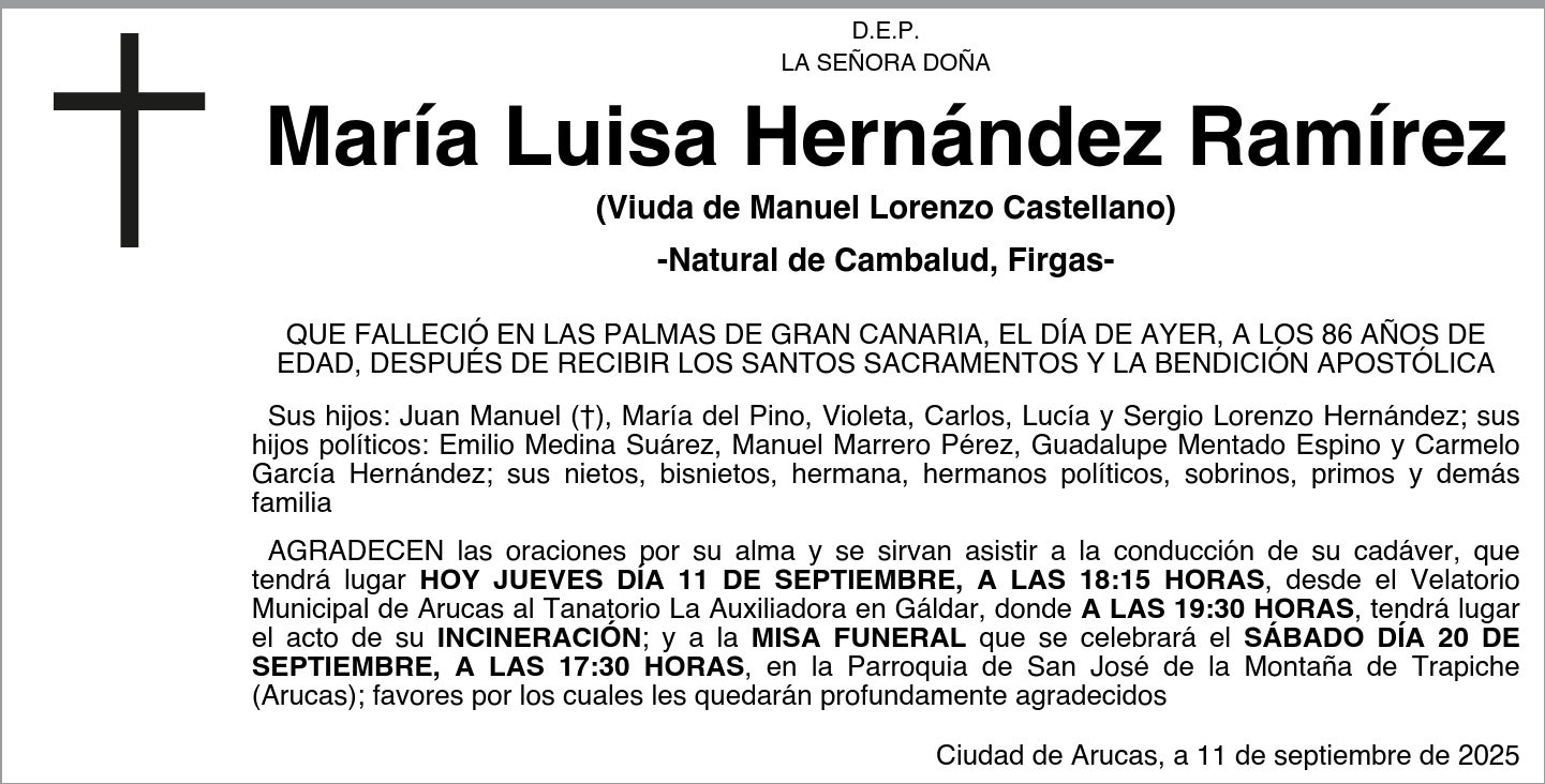 María Luisa Hernández Ramírez