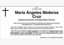 María Ángeles Mederos Cruz