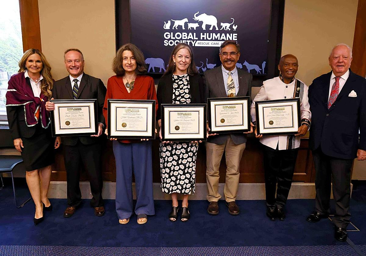 Foto de los premiados.