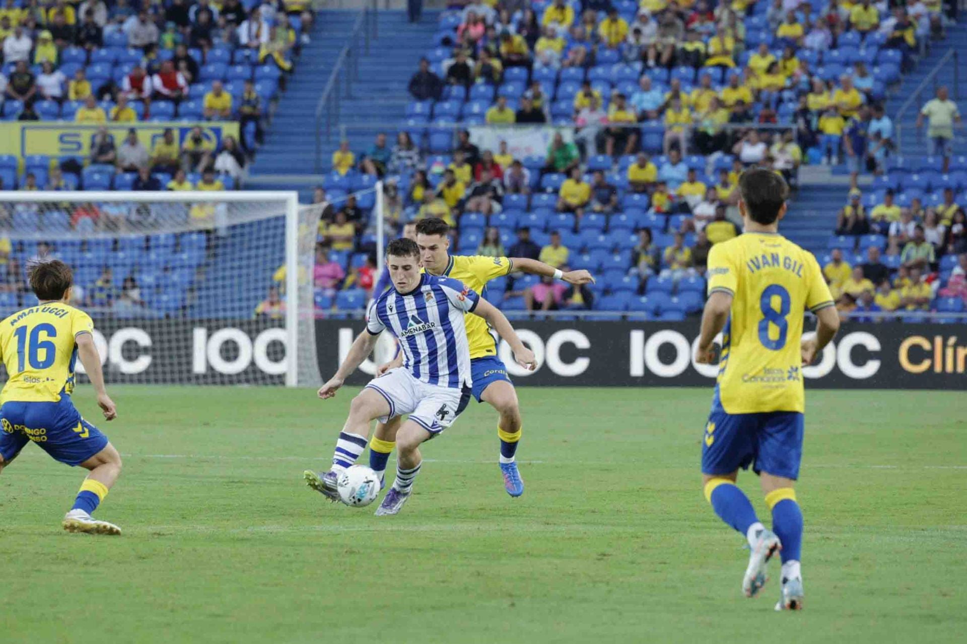 UD Las Palmas ante la Real Sociedad B, en imágenes