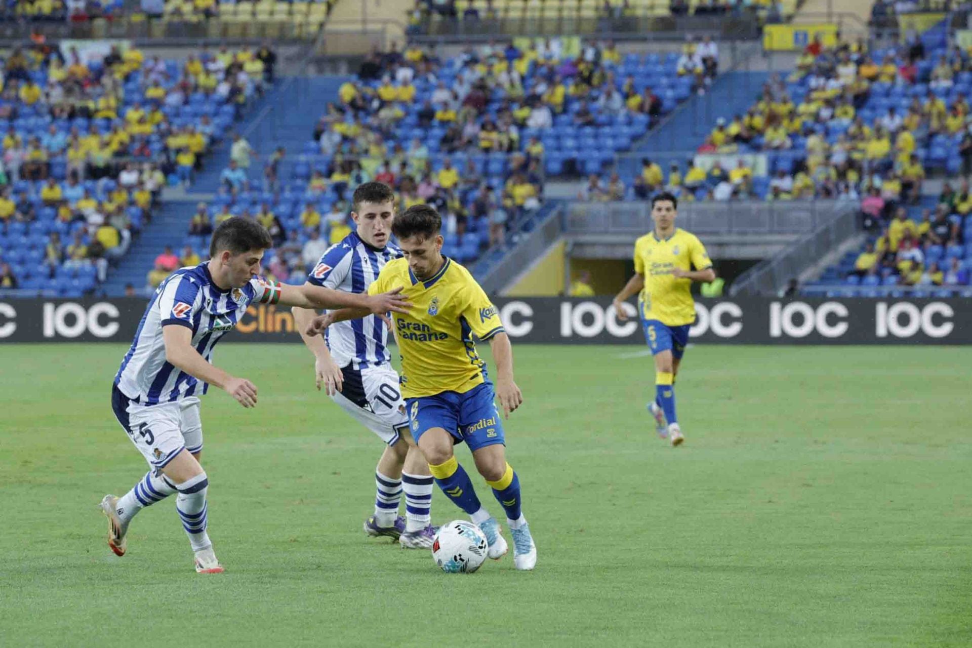 UD Las Palmas ante la Real Sociedad B, en imágenes