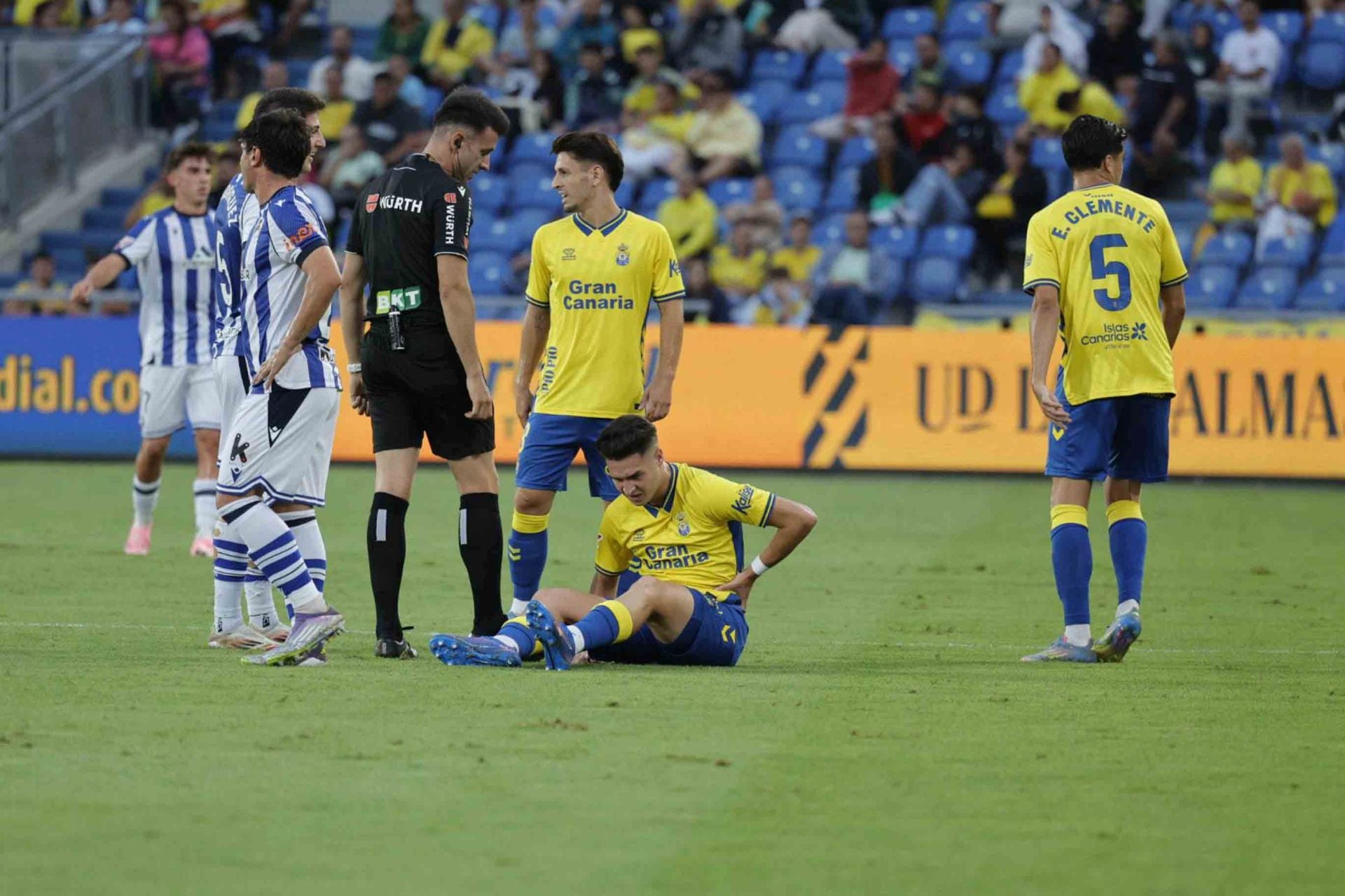 UD Las Palmas ante la Real Sociedad B, en imágenes