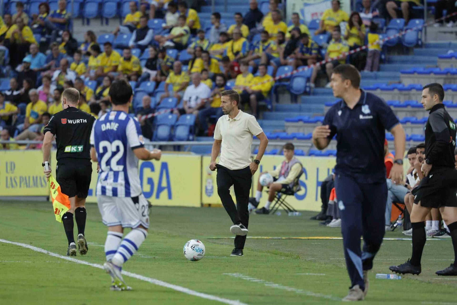 UD Las Palmas ante la Real Sociedad B, en imágenes